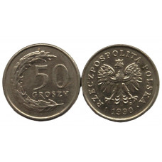 ПОЛЬША 50 грошей 1990