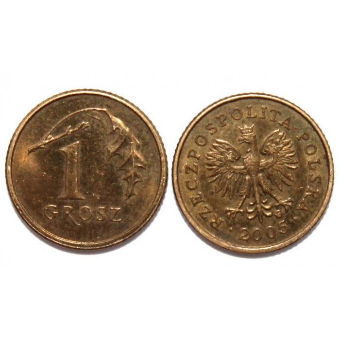 ПОЛЬША 1 грош 2005