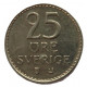 ШВЕЦИЯ 25 эре 1973 (KM# 836) Густав VI Адольф