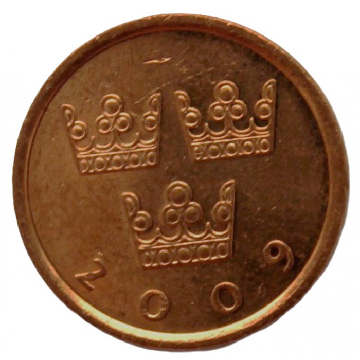 ШВЕЦИЯ 50 эре 2009 (KM# 878) Карл XVI Густав