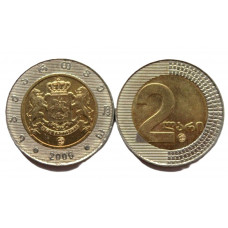 ГРУЗИЯ 2 лари 2006 (KM# 94)