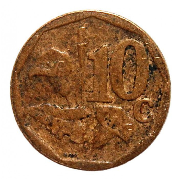 ЮАР 10 центов 2006 (KM# 487). Зантедеския