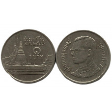 ТАИЛАНД 1 бат 2004 (Y# 183) Рама IX. Храм «Изумрудного Будды»