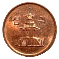 ЮЖНАЯ КОРЕЯ 10 вон 2007 Пагода Таботхап