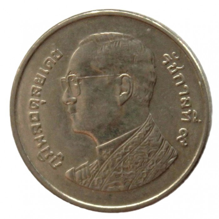 ТАИЛАНД 1 бат 2012 (Y# 443) Рама IX. Храм «Изумрудного Будды» ТАИЛАНД 1 бат 2012 (Y# 443) Рама IX. Храм «Изумрудного Будды»