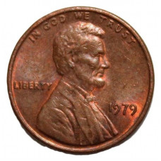 США 1 цент 1979 Авраам Линкольн