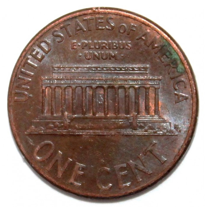 США 1 цент 2001 (D) Авраам Линкольн США 1 цент 2001 (D) Авраам Линкольн