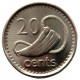 ФИДЖИ 20 центов 2009 (KM# 121) UNC. Церемониальный амулет
