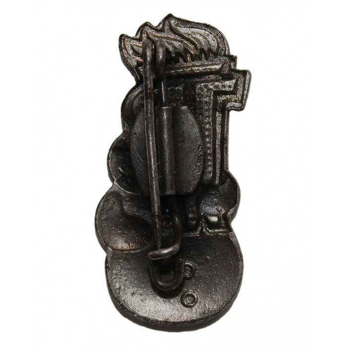 ГДР нагрудный знак «JP». Юный пионер. За достижения в зимних видах спорта. Снеговик