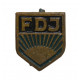 ГДР членский нагрудный знак «FDJ». Freie Deutsche Jugend. Союз свободной немецкой молодёжи. Комсомол
