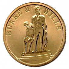 АВСТРАЛИЯ 1 доллар 2010 UNC. «150 лет экспедиции Берка и Уиллиса»