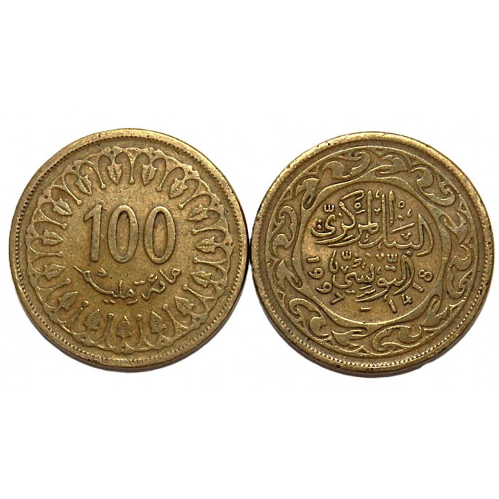 ТУНИС 100 миллим 1997
