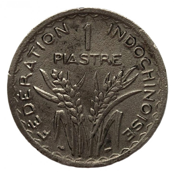 Французский Индокитай 1 пиастр 1947