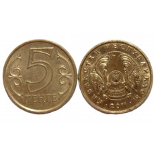 КАЗАХСТАН 5 тенге 2011 (KM# 24)