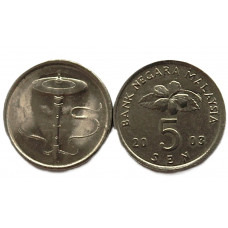 МАЛАЙЗИЯ 5 сен 2003 (KM# 50). Топ со шнурком