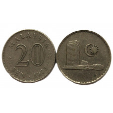МАЛАЙЗИЯ 20 сен 1973 (KM# 4). Здание парламента