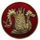 СССР нагрудный знак «КИТАЙСКИЙ КАЛЕНДАРЬ». Год Дракона