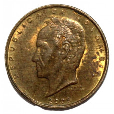 КОЛУМБИЯ 20 песо 2005 (KM# 294) Симон Боливар