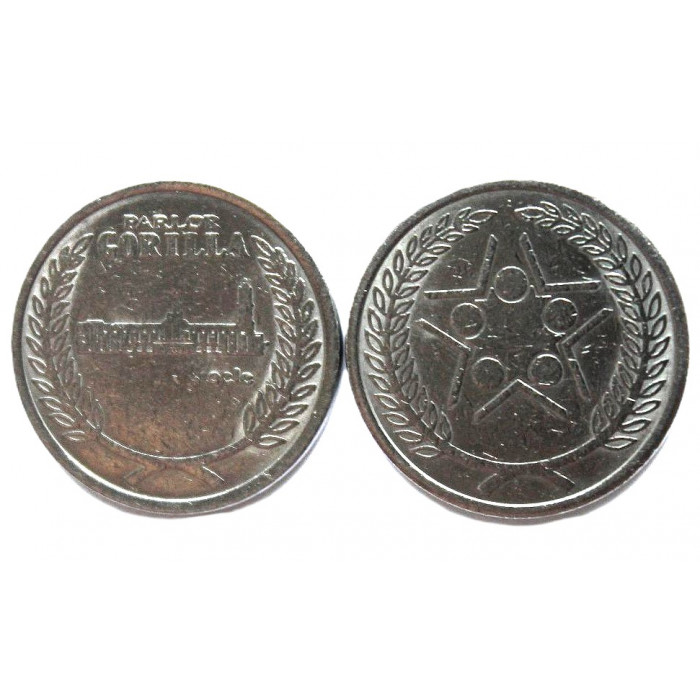 ФРАНЦИЯ жетон салона «GORILLA». 21 siecle