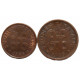 ФИНЛЯНДИЯ 1 пенни 1965 и 5 пенни 1975 (комплект из 2 монет)