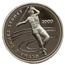 ТУРЦИЯ 10000000 лир 2001 «XXVII летние Олимпийские игры в Сиднее». Метание копья