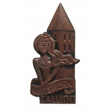 СССР (Эстония) знак «TALLINN. Neitsitorn». Девичья башня (медь)