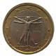 ИТАЛИЯ 1 евро 2006. Витрувианский человек