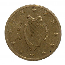 ИРЛАНДИЯ 10 евроцентов 2004. Кельтская арфа