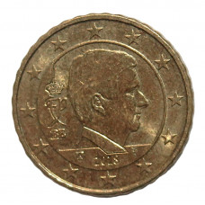 БЕЛЬГИЯ 10 евроцентов 2018. Филипп I.