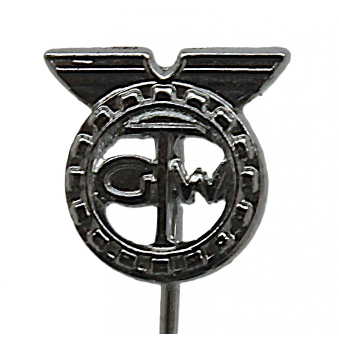 Знак на игле «GTW». Железные дороги