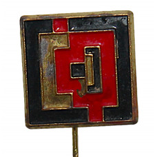 ГЕРМАНИЯ знак на игле «Современная Архитектура ФРГ». Выставка в Москве. 1965-70 годы