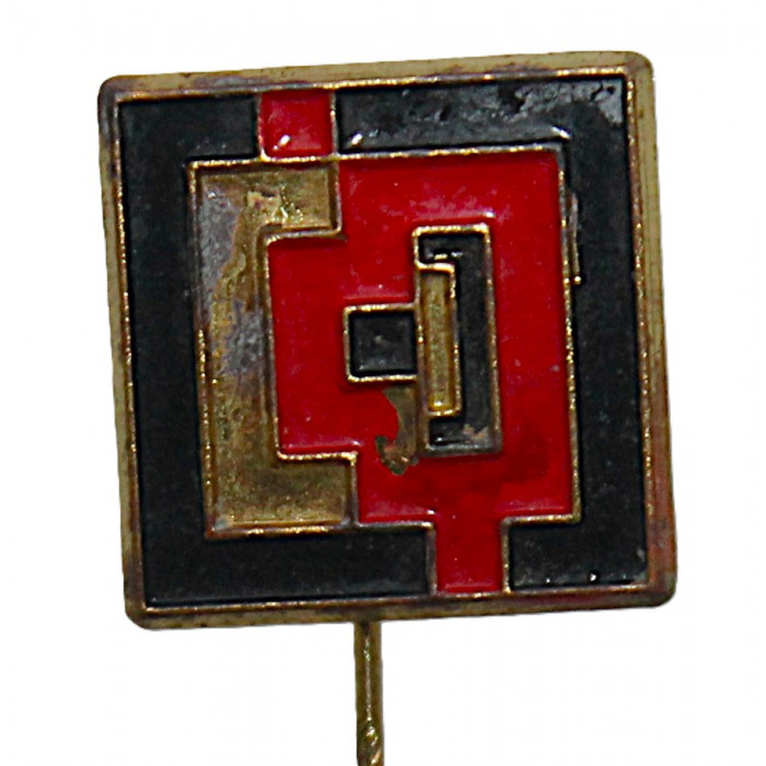 ГЕРМАНИЯ знак на игле «Современная Архитектура ФРГ». Выставка в Москве. 1965-70 годы