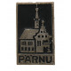 СССР (Эстония) нагрудный знак «PARNU». Пярну. Церковь Елизаветы