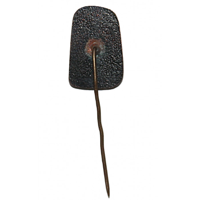 СССР (Латвия) знак на игле «MADONA». Мадона. Петух - Символ города