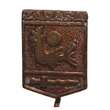 СССР (Литва) знак на игле «ZARASAI». Зарасай. Курорты Литвы