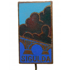 СССР (Латвия) знак на игле «SIGULDA». Сигулда