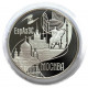 РОССИЯ 3 рубля 2008. «Столицы стран ЕврАзЭС. Москва». PROOF