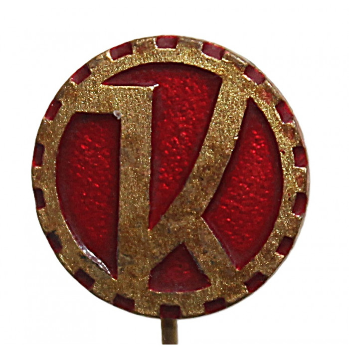 СССР знак на игле «КИРОВЕЦ». Ленинград. Тракторостроительный завод. 1960-е годы