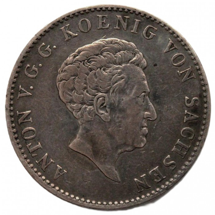 САКСОНИЯ 1 талер 1829 Антон