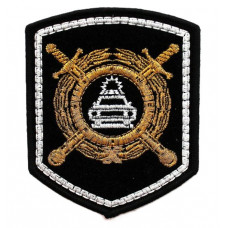 РОССИЯ нарукавный знак «ПОДРАЗДЕЛЕНИЕ ГОСАВТОИНСПЕКЦИИ МВД» (ДПС - ГИБДД) вышитый