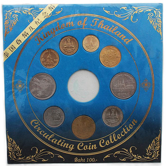 ТАИЛАНД набор циркуляционных монет