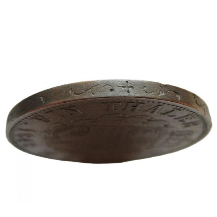 МЕКЛЕНБУРГ-ШВЕРИН 1 талер 1848 Фридрих Франц. Отличный!