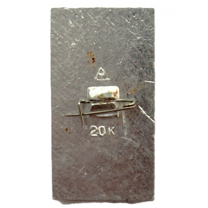 СССР нагрудный знак «ВЛАДИМИР». Памятник М.В. Фрунзе (лак)