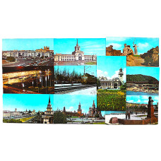 СССР комплект из 10 открыток "SZD". Советские Железные Дороги. Нечастые. Чистые