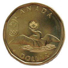 КАНАДА 1 доллар 2012 UNC. XXX летние Олимпийские игры в Лондоне