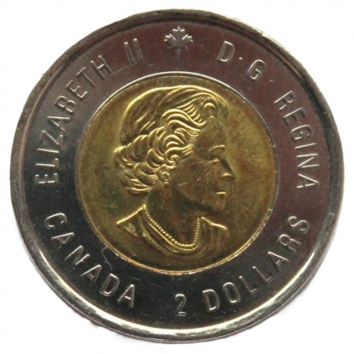 КАНАДА 2 доллара 2017 UNC. 100 лет битве при Вими. Мемориал