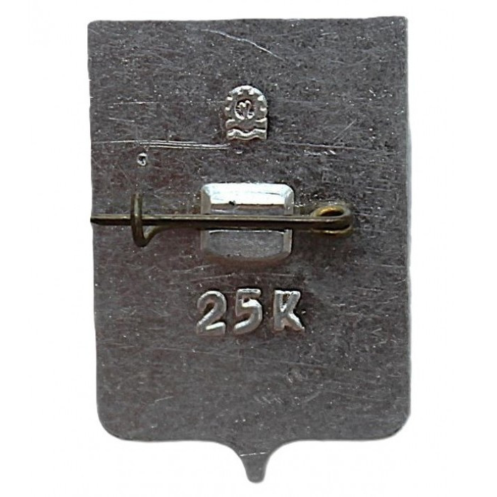 СССР нагрудный знак "Комсомольск-на-Амуре" (Гербы городов СССР)