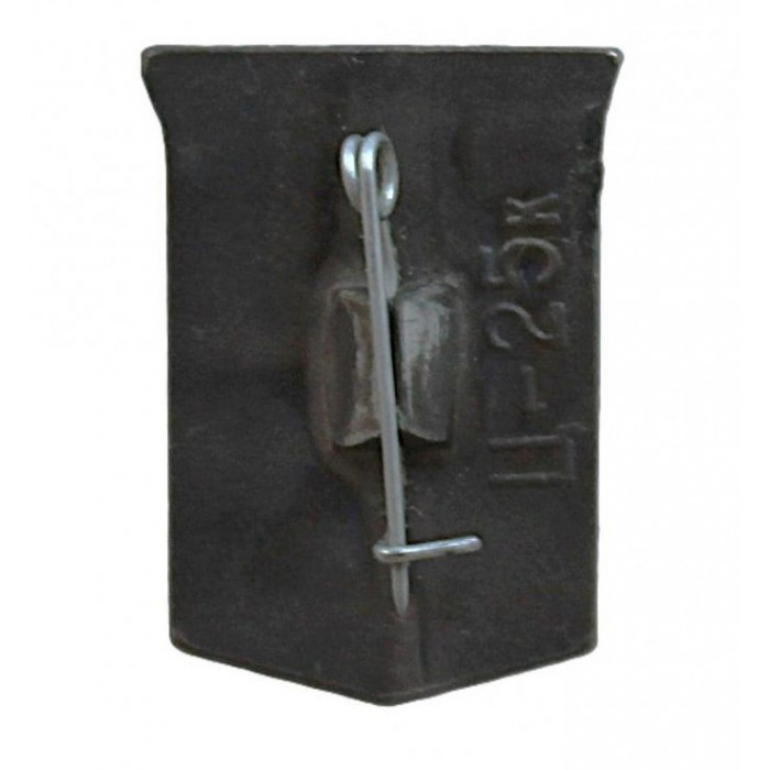 СССР нагрудный знак "Лодейное Поле". Ленинградская область (ситалл)