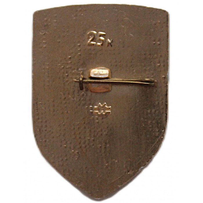 СССР 1980 нагрудный знак "День Победы". 9 мая. 35 лет разгрома