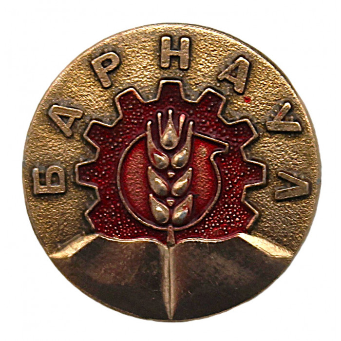 СССР нагрудный знак "Барнаул". Алтайский край